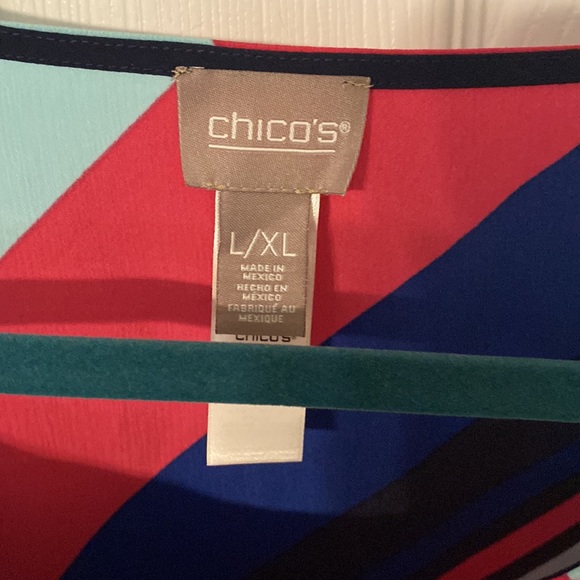 Asymmetrical poncho style shirt - Picture 2 of 2